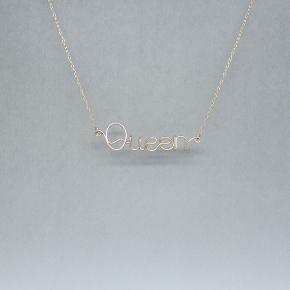 Personalized custom necklace- Can be custom in 10 letters